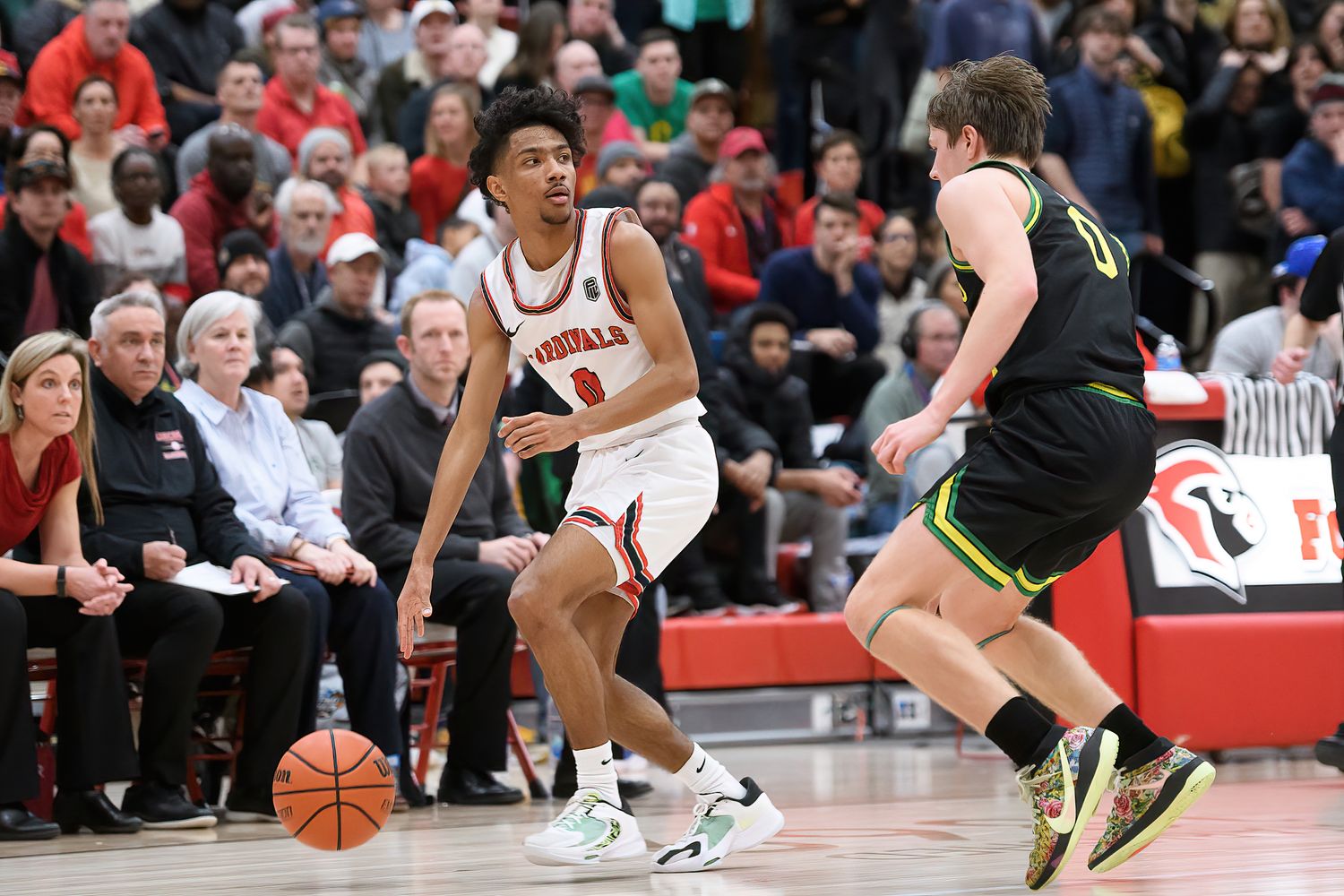 1 Lincoln vs Cleveland boys basketball 6A Oregon second round March 4 2023 Ken Waz 52